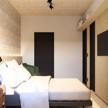 suíte, apartamento Opção 2 - Tropicália Arquitetura